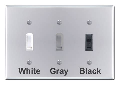 Polished Chrome Light Switch Plates, Outlet Covers, 